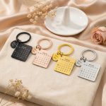 Personalised Calendar Keychain