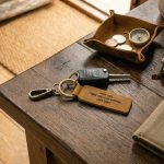 Personalised Leather Engraved Keychain