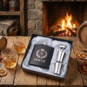 Engraved Hip Flask - Whiskey Gifts Malta
