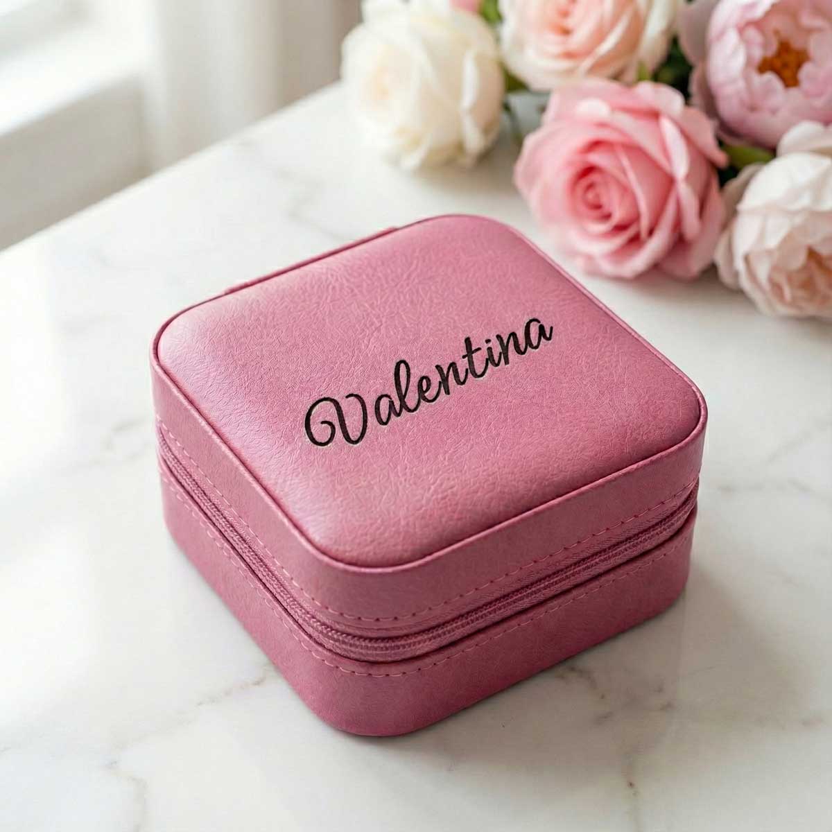 Jewelry Box Malta - Personalised Engraved Leatherette
