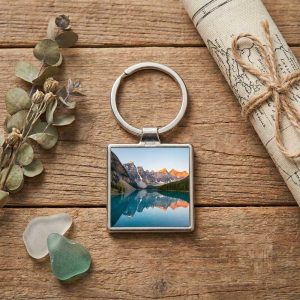 Personalised Square Keychain Photo