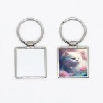 Personalised Square Keychain Photo - Image 2