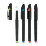 SPACIAL Soft touch ball pen with ABS cap and clip