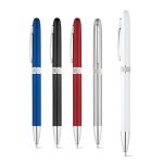 LENA Ball pen with twist mechanism and metal clip