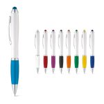 SANS Ball pen with twist mechanism and metal clip