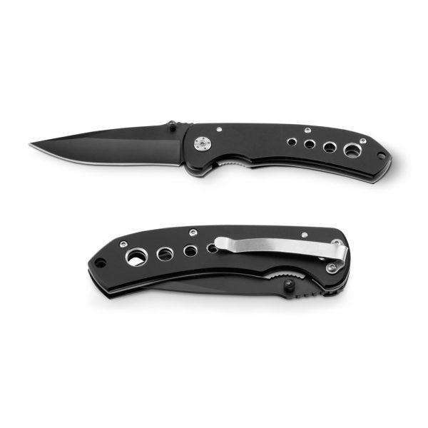 NINJA Pocket knife in stainless steel and metal