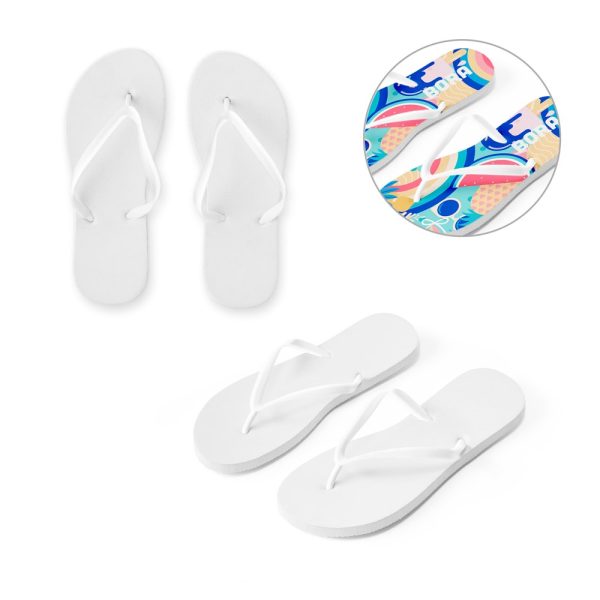 BALI L / XL Slippers with fully customizable sublimation soles