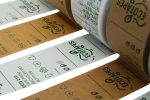 Custom logo tape used for eCommerce and retail packaging
