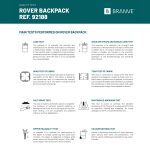 ROVER BACKPACK II. Backpack in fabric and PU - Image 2