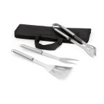SOARES. Barbecue set with 3 stainless steel pieces - Image 3