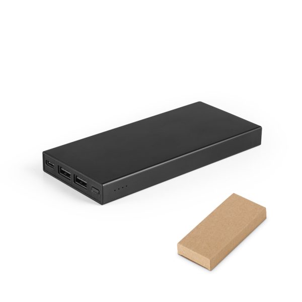 000 mAh Power bank in recycled aluminium (100% rAL)