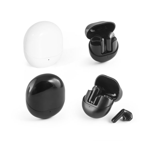 BURTON Wireless earphones in recycled ABS (100% rABS) with 12 hours of battery life