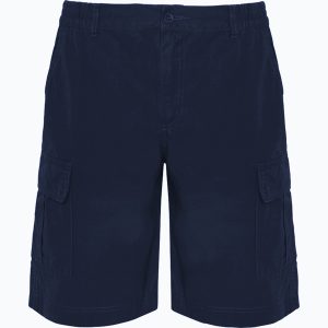 Bermuda shorts with pockets.· Adjustable elastic waist on both sides. · Two front pockets.· Two side pockets with flap