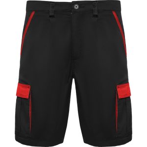 Shorts in a colour combination design.· Comfortable and adjustable fabric.· Back elastic waistband.· Contrasting belt loops