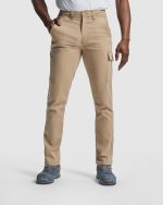 inner leg and   sides.· Contrasting seam edging.· Two front pockets and one for coins.· Two functional back pockets. The right one with    flap and velcro fastening.· Two functional side pockets. The right one for a    box cutter knife. The left one with flap and velcro    fastening.