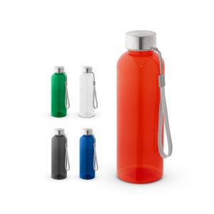 ENDERS M Recycled PET (100% rPET) bottle with glossy translucent finish 600 mL