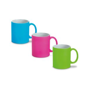 LYNCH 350 mL neon finish ceramic mug