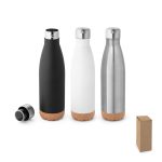 SOLBERG Stainless steel thermos and cork base 560 mL