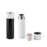 COMANECI Double-walled stainless steel bottle (90% recycled) with matte finish 490 mL