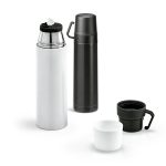 SAFE Stainless steel and PP thermos 490 mL