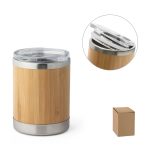 LYCKA Bamboo and stainless steel cup 350 mL