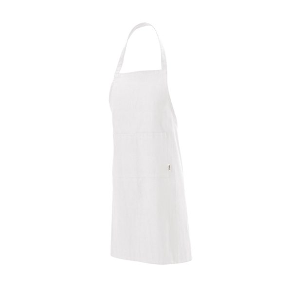Use this comfortable sustainable apron made from 180gsm recycled cotton