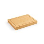 it holds a secret- a sliding tray with three kitchen knives. Comes in an individual recycled cardboard box.