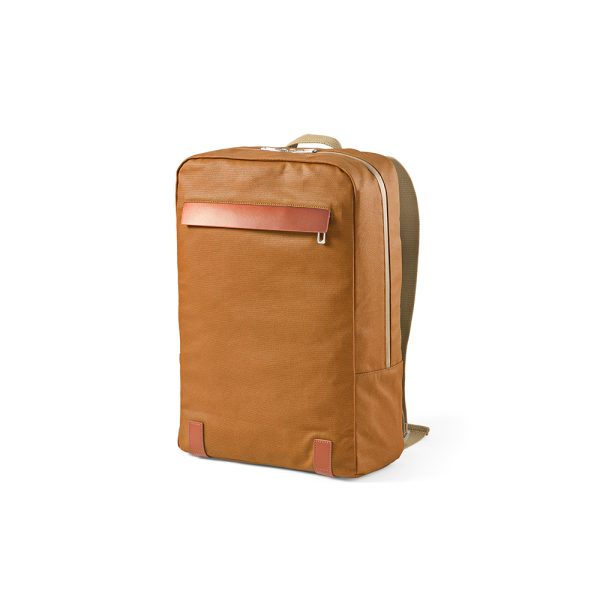 17” Backpack made from waterproof coated recycled cotton canvas (340gsm)