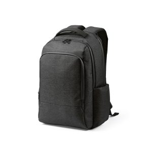 The New York is a 2-tone recycled nylon waterproof backpack with a 20L capacity. Features include a lateral dedicated padded compartment for a 17'' laptop