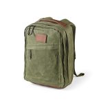 The Cape Town 27L backpack is made from 230gsm recycled cotton with a wax coating. Includes 2 main compartments