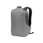 The Abrantes is a 20L backpack made from rPET with PU coating featuring a hidden TSA-approved lock. All panels have an anti-cut layer to protect the contents. Inside is a dedicated compartment for a 17" laptop