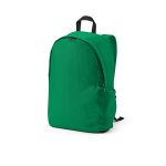 Tallin backpack in ripstop-finished 600D rPET. This 23L backpack includes a dedicated compartment for a 17'' laptop and a spacious central compartment with multiple pockets for organisation. The sturdy top handle offers convenient carrying options and your drinks bottle can sit neatly in the bottle holder on the side. Padded and adjustable straps for added comfort. Supplied in a recycled PE polybag.