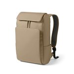 The Lisbon 20L backpack is made of recycled PU. It is sustainable and spacious with a top compartment ideal for sunglasses