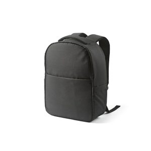 Budapest backpack in rPET.  A 16L backpack with a concealed front pocket