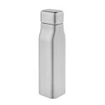 Virtuos 1030ml Bottle (1000ml net) single wall bottle. Crafted from recycled stainless steel it displays an industrial style. The large capacity helps you to stay hydrated throughout the day. Each box packed inside a kraft box.