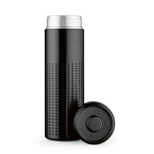 Rediscover sustainability with our 540ml (500ml net) recycled  stainless steel bottle. The double wall design is adorned with a unique pattern. Crafted from recycled stainless steel