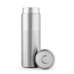 Perfora 540ml Bottle (500ml net) made from recycled stainless steel. The double wall vacuum insulated design will keep your drink hot for 14 hours and cold for 48 hours and is adorned with a unique pattern. it's your eco-conscious choice for staying refreshed. Delivered in individual