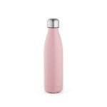 Eco-chic hydration at its best: our 535 ml (500ml net) recycled stainless steel bottle is a burst of full-colour flair. It's dishwasher-proof