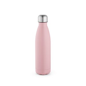 Eco-chic hydration at its best: our 535 ml (500ml net) recycled stainless steel bottle is a burst of full-colour flair. It's dishwasher-proof