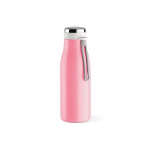 Support sustainability in style with our 400ml (380 ml net) recycled stainless steel bottle