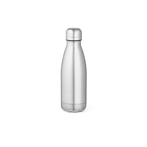 This 430 ml (400ml net) recycled stainless steel bottle bursts with shiny finish