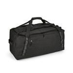 Sao Paulo XL 2in1 rPET ripstop gym bag with 75L capacity. Use it as a gym bag or as a backpack since it has adjustable padded straps. This bag features one main compartment and a zippered front pocket