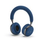 ANC headphones made with sustainability: rABS and recycled metals. Comfortable ear pads echo the theme