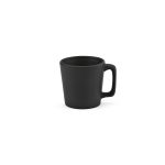 This petite 75ml (60ml net) ceramic mug is a wonder. Its matte finish exudes elegance and it's a warrior against 125 dishwasher cycles. Delivered in its own box