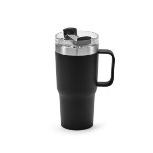 Refresh your sips with our 580ml (490ml net) mug. Crafted from recycled stainless steel