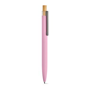 Tolkien Ballpoint pen made from recycled aluminium body. It features a bamboo push button and rPET clip. Enjoy 1km of blue Dokumental® Ink (1.0mm tip). Available in 16 colour options and comes in an earth-friendly natural kraft box.
