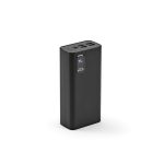 Sustainable strength in rABS. Empower with 30.000mAh. Unleash 30W output. Connect through USB-C and USB-A