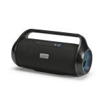 it's your musical companion. Wireless 5.0 connection extends the range up to 10m and TWS function. Charging time from 2 to 3 hours through the USB-C connection. Supplied in a PE polybag and kraft box.