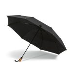 Master the elements with our 27'' rPET foldable umbrella. With automatic opening and closing it is very easy to carry around. Crafted with a stormproof fibreglass frame