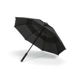 Tackle the rain with our 23'' rPET umbrella. Stormproof fiberglass structure